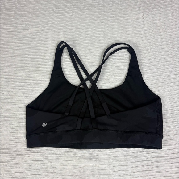 lululemon athletica Other - lululemon athletica Black Camo Sports Bra